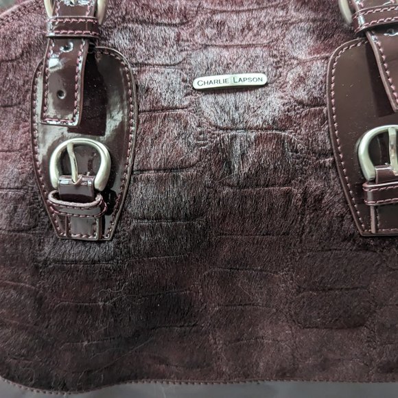 Beautiful Burgundy/Wine Limited Edition Charlie Lapson Purse - NWT - Picture 6 of 11